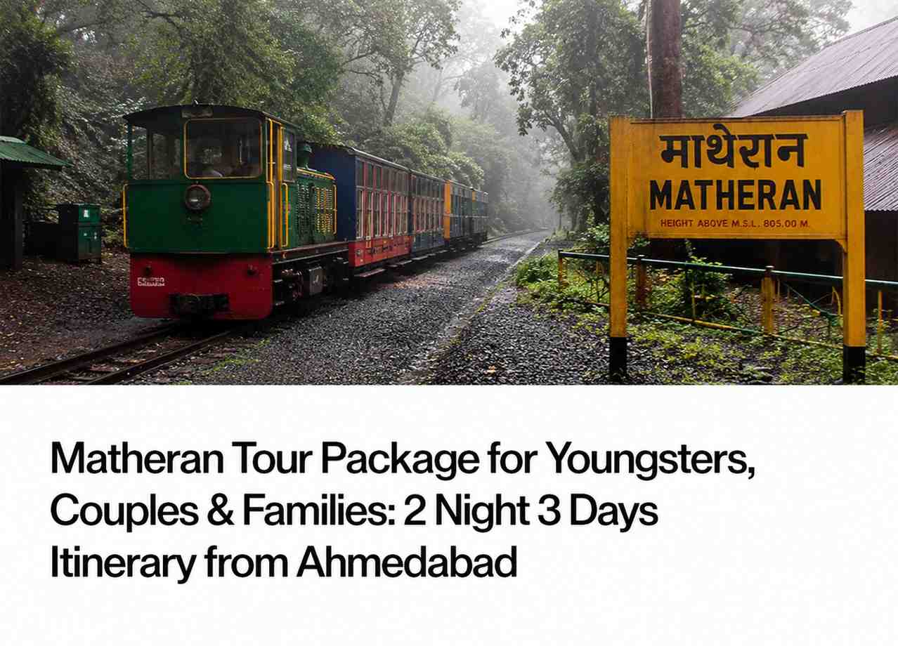 Matheran Tour Package for Youngsters, Couples & Families: 2 Night 3 Days Itinerary from Ahmedabad Header Banner
