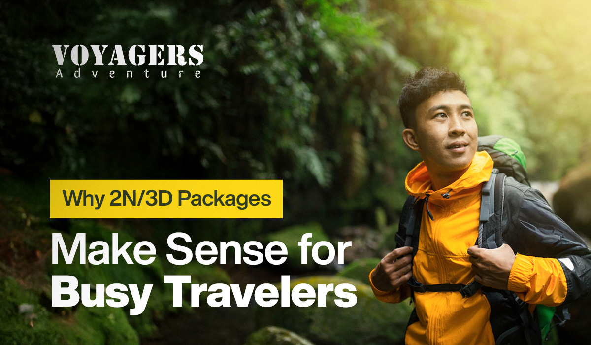 Tour Packages For Busy Travelers Header Banner